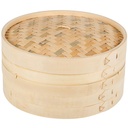 Set de 3 steamers en bamboo de 12" - Town Food