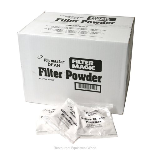 Aditivo en polvo para filtración de aceite, caja de 80 sobres x 1 oz - Frymaster