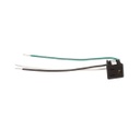 Receptacle, 3way Blk - True