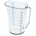 Jarra medidora 4lts. policarbonato transparente - Cambro USA