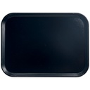 Bandeja fibra vidrio rectangular 27 x 35cm negra - Cambro China