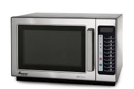 Horno microondas comercial trabajo medio 1000W acero inox - Amana
