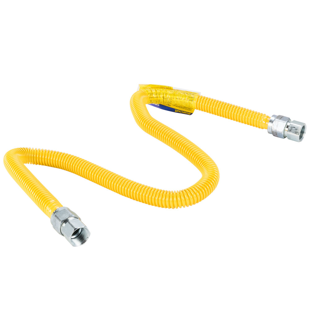 Manguera para gas de 1/2" y 48" longitud (Outlet) - T&S