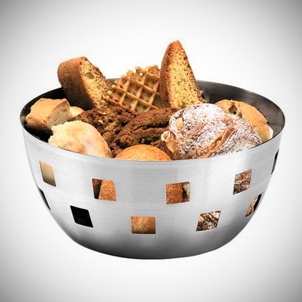 Bowl perforado para exhibir en acero inoxidable - American Metalcraft