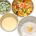 Bowl para mezclar 0.75 lt 16.5cm de diam. en acero inoxidable Acabado espejo, interior satinado (Outlet) - Browne