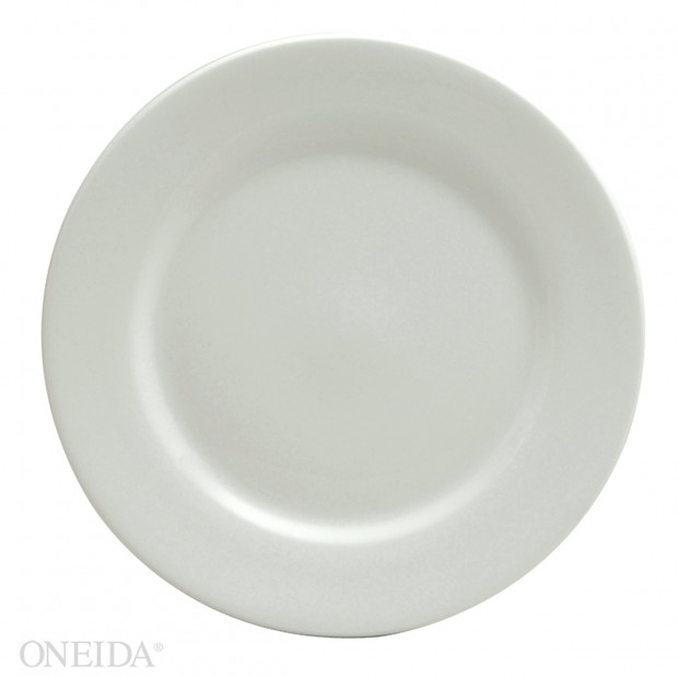 Plato llano redondo porcelana 30 cm blanco brillante (Outlet) - Oneida