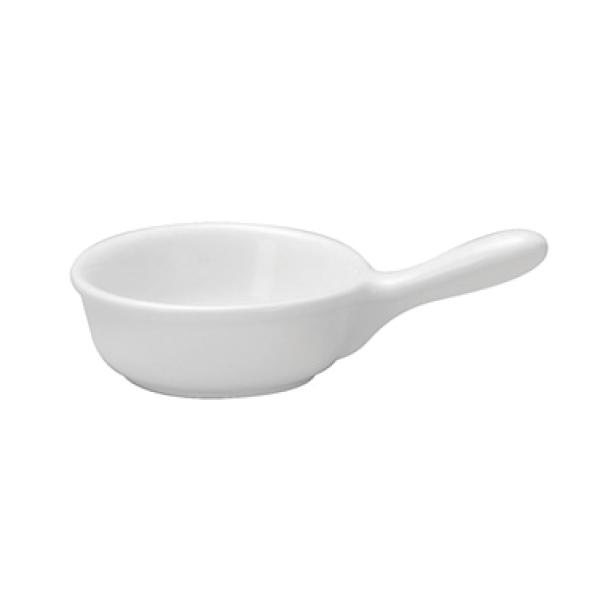 Mini Sartén porcelana 29ml - 10.6cm blanco brillante (Outlet) - Oneida