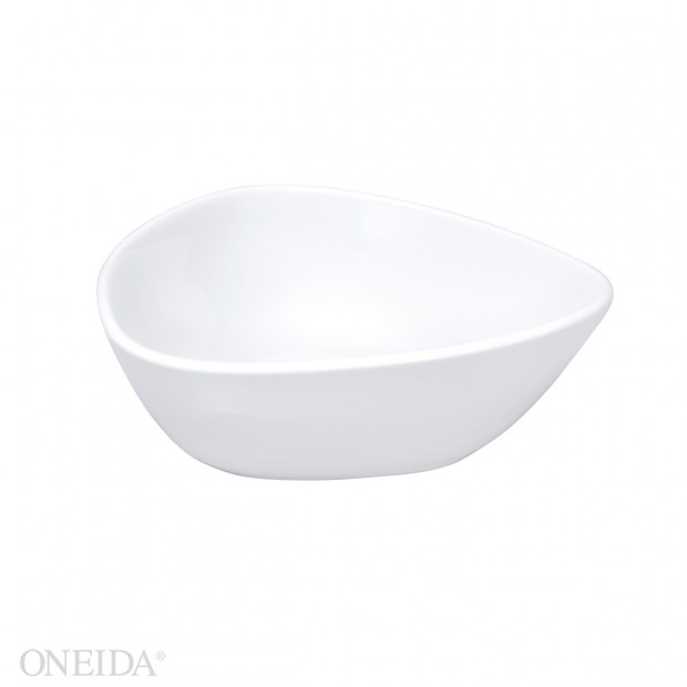 Bowl Triangular de Porcelana Fina, 22 oz Mood (Outlet) - Oneida