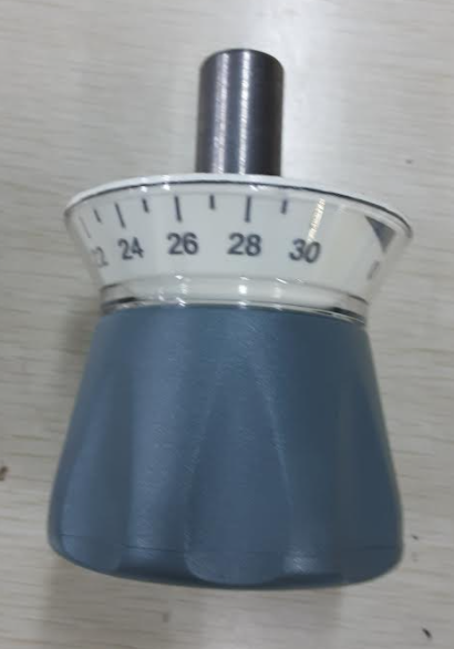Dial knob l53 grey pld mnt cnv - Sirman