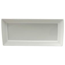 Fuente Rectangular de Porcelana Fina - Fusión, 21.6 cm (Outlet) - Oneida