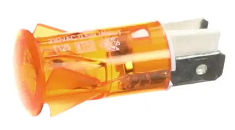 Orange pilot light diam 12 - Roller Grill