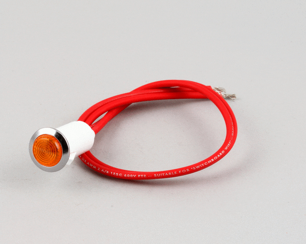Pilot amber 250v neon roun - Garland