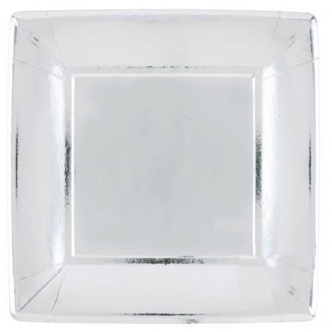 Plato cuadrado fusi glass 20.8 cm (Outlet) - Oneida