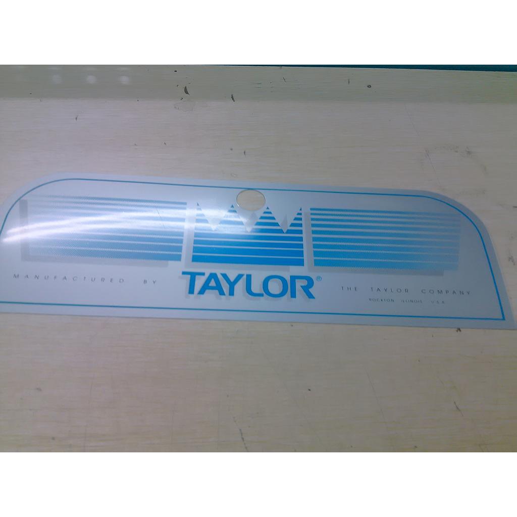 See up date -Taylor Freezer