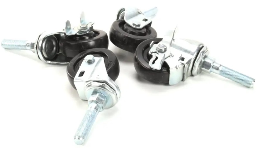 Set of 4-3" caster for fryer - Henny Penny