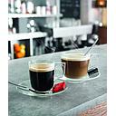 Taza Transparente de Vidrio Templado Voluto, 7.25 oz - Arcoroc