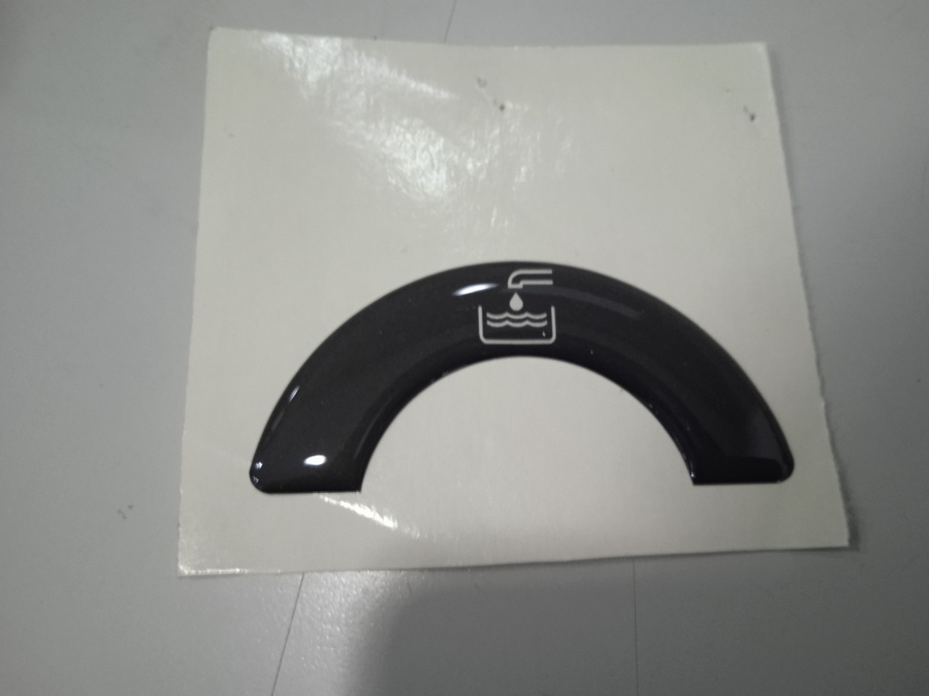 Etiqueta cargo caldera M21 - La Cimbali