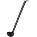 Cuchara negra de 1 oz 13", en policarbonato - Cambro