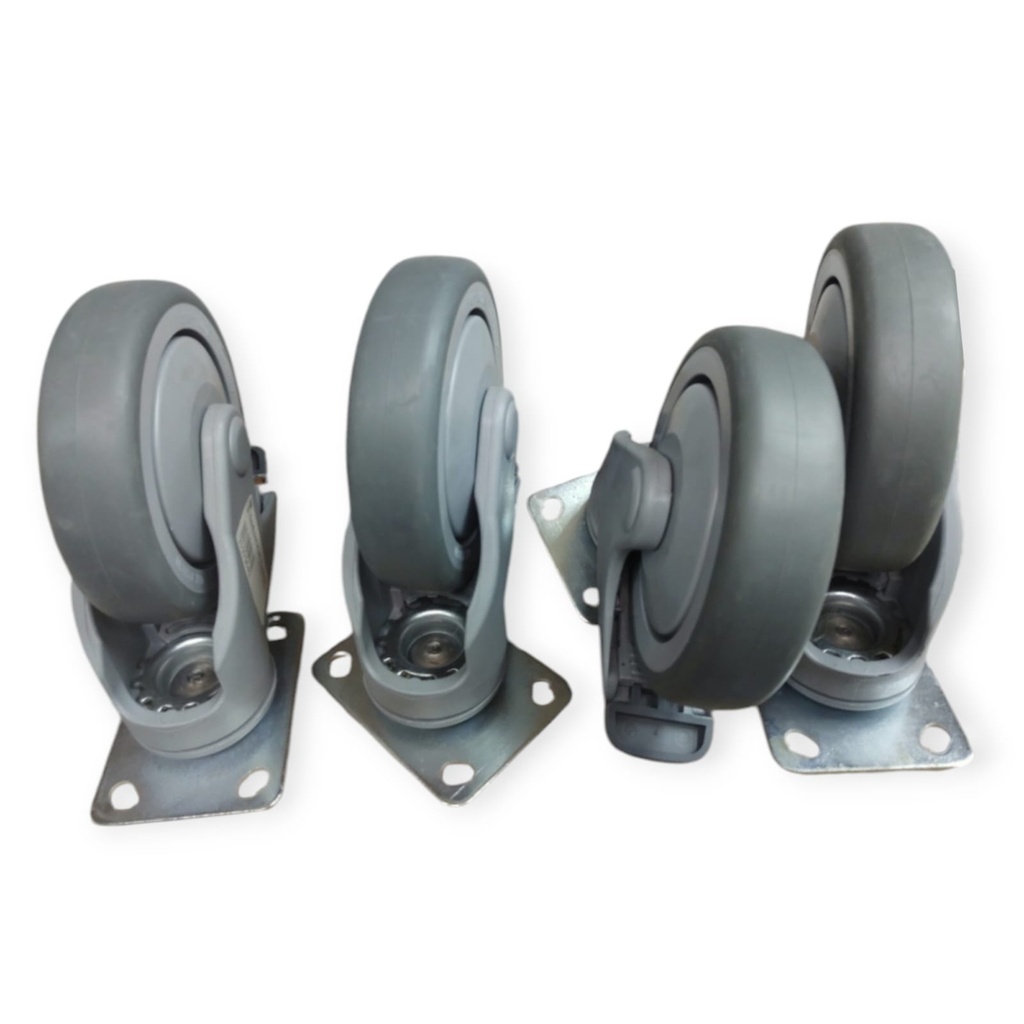 Castor / feet kit X 4  - Afinox