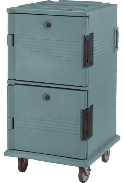 Carro isotérmico para transporte de alimentos, Color azul pizarra 16 GN de 10 cm - Cambro India