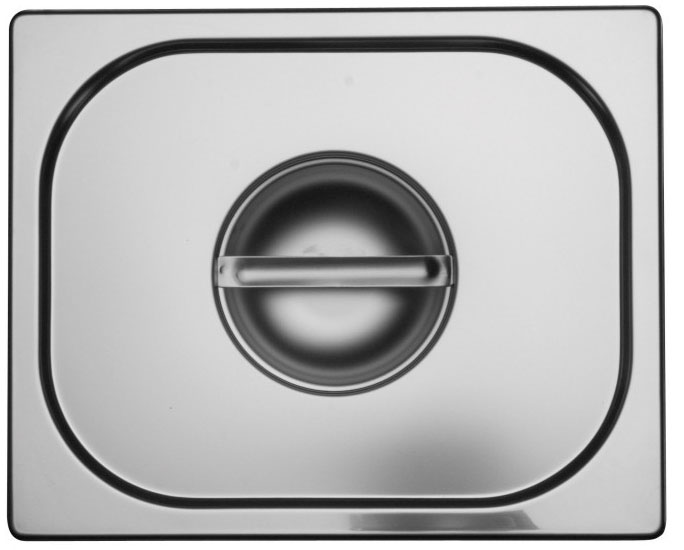 Tapa azafate gn 1/3 en acero inoxidable - Ozti