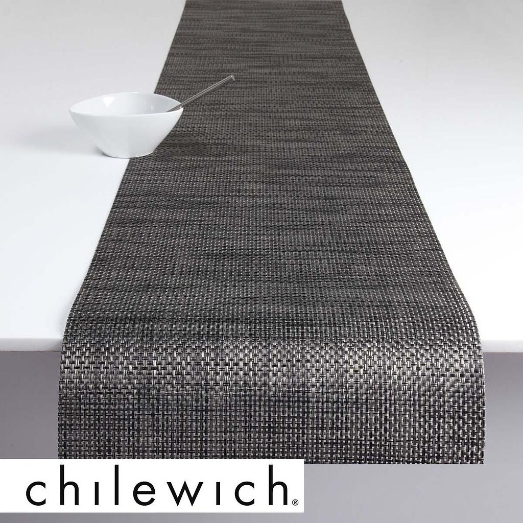 Camino de mesa basketweave carbon 36 x 183 cm (Outlet) - Chilewich