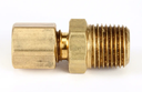 Fitting adaptor 1/8" NPT x 1/8" tube brass - Frymaster
