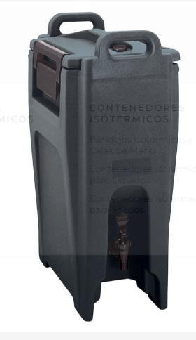 Contenedor isotermico liquidos 19.9 l negro - Cambro USA