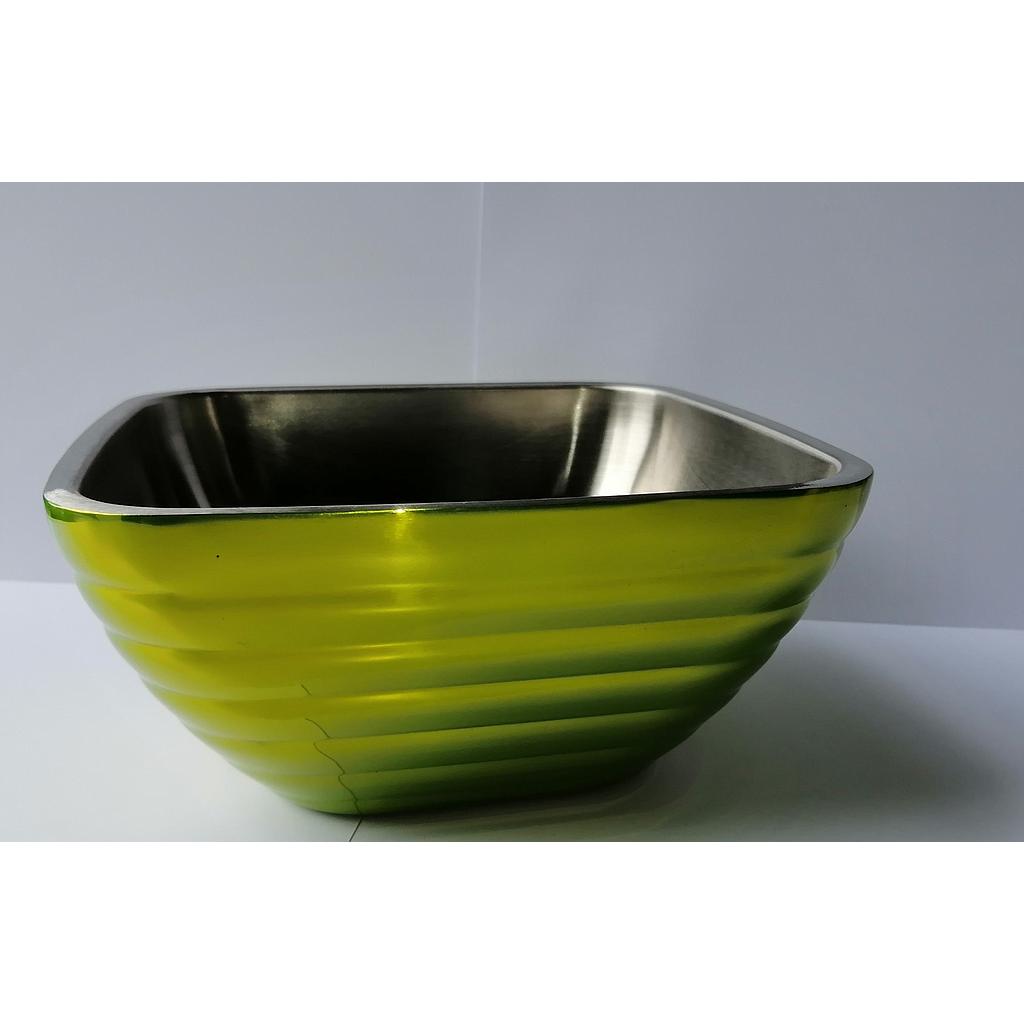 Tazón cuadrado color lima limón (Outlet) - Vollrath