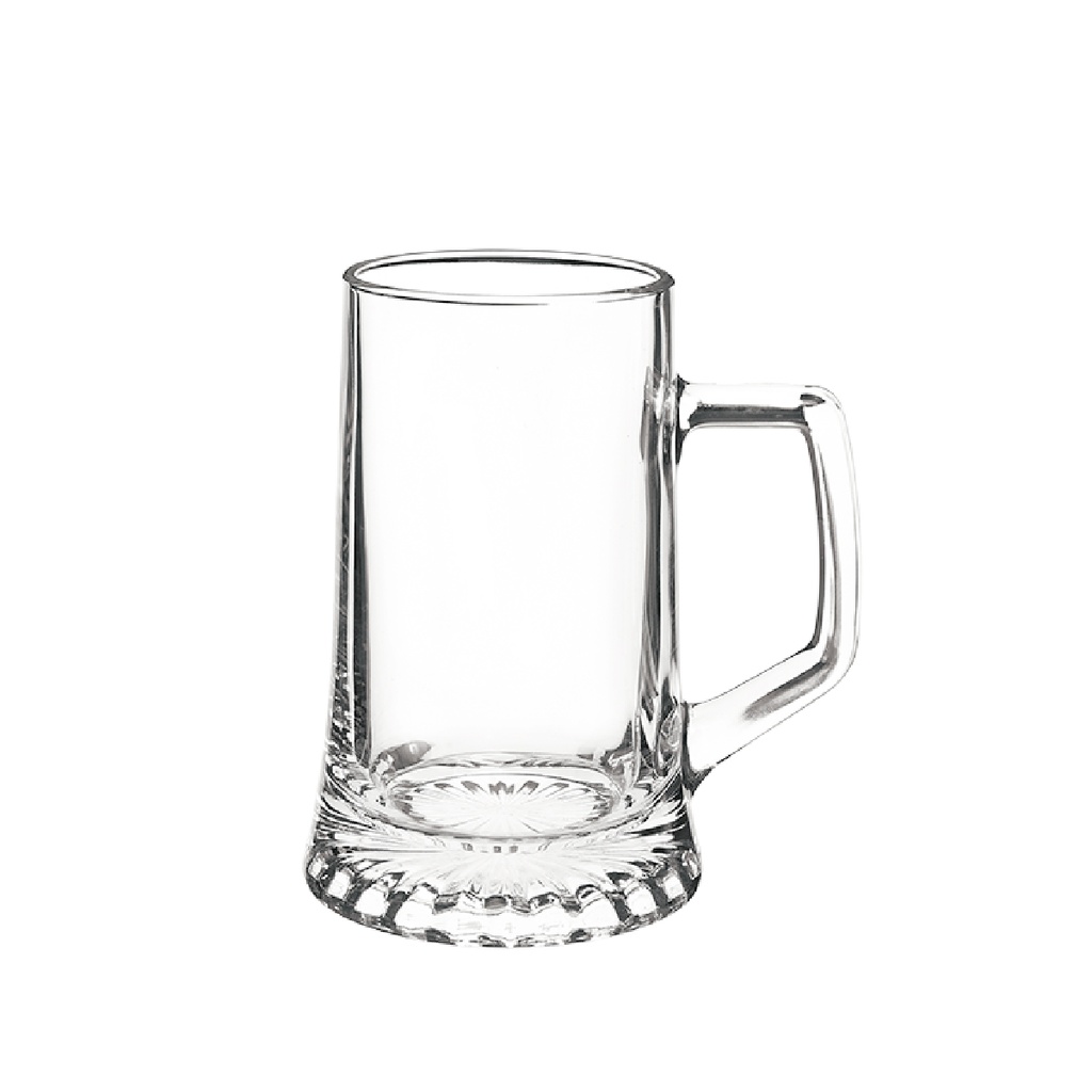 Vaso de cerveza Stern 400 17 oz | 504 ml - Alt 19,4cm Dim 8,65 cm Tipo de Vidrio Vidrio convencional - Bormioli Rocco
