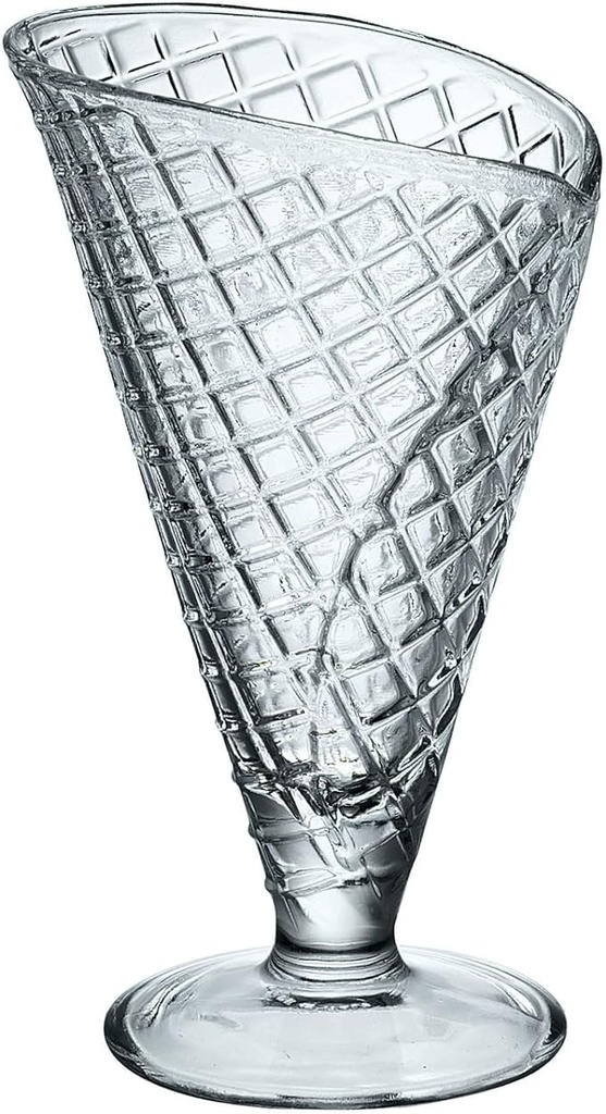 Copa de helado Gelato 7 oz | 210 ml - Alt 16,85cm Dim 9,4 cm Tipo de Vidrio Vidrio convencional - Bormioli Rocco