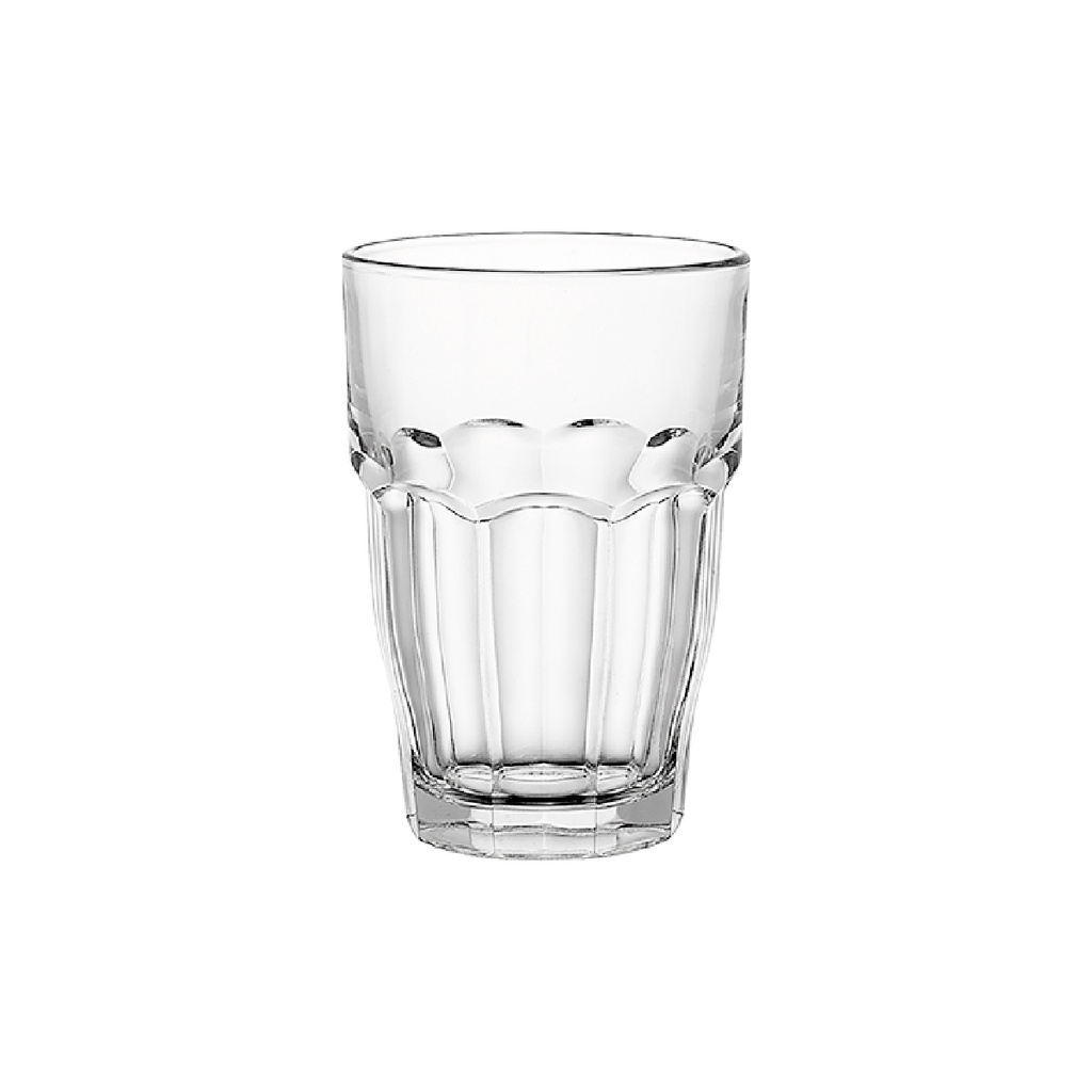 Vaso largo Rock Bar 12 1/2 oz | 370 ml - Alt 12cm Dim 8,3 cm Tipo de Vidrio Vidrio Templado - Bormioli Rocco