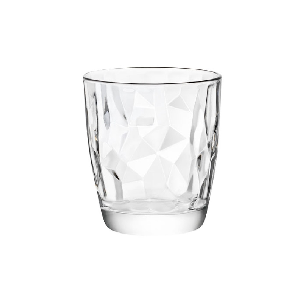 Vaso Diamond DOF 13 1/4 oz | 390 ml - Alt 10,3cm Dim 9,1 cm Tipo de Vidrio Vidrio convencional - Bormioli Rocco