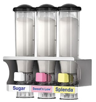 [80104] Dispensador azucar triple 14 oz. - Server