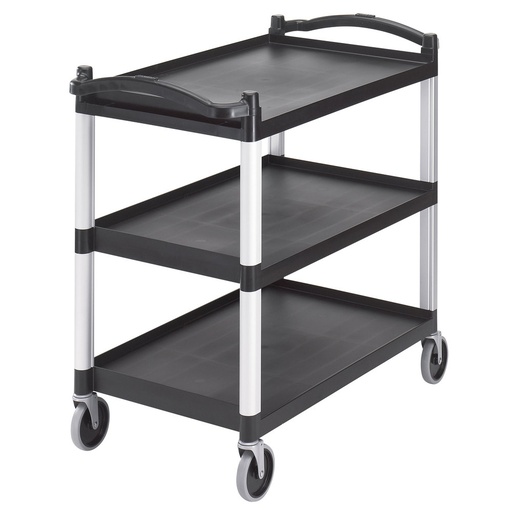 [BC340KD110] Carro versatil liviano abierto cap. 180 kg negro - Cambro China