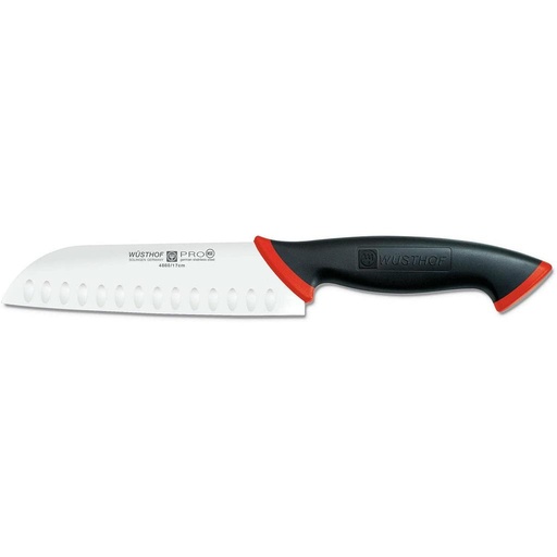 [4860R-O] Cuchillo Santoku 17 cm rojo (Outlet) - Pro (Outlet) - Wusthof