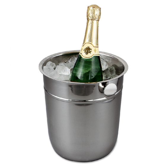 [69501] Balde enfriador de vinos en acero inoxidable - Browne