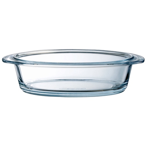 [G4032-O] Fuente Ovalada de Vidrio Templado, 11 oz (Outlet) - Arcoroc