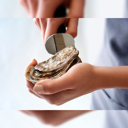 [575687] Cuchillo para ostras con mango madera en acero inoxidable - Browne