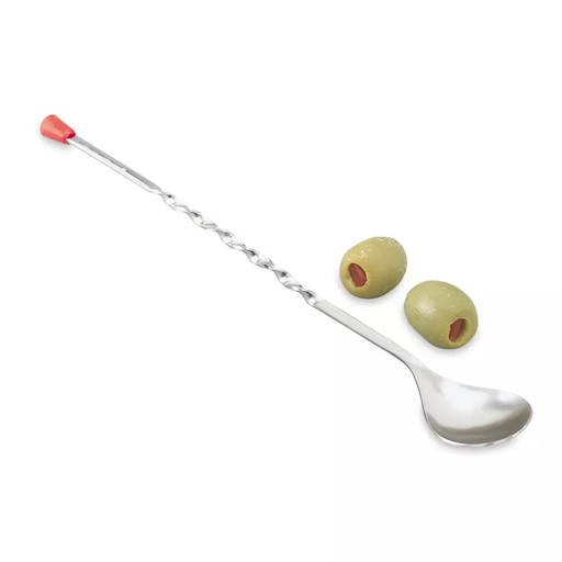 [46784] Cuchara para bar 30 cm con punta de plástico en acero inoxidable - Vollrath