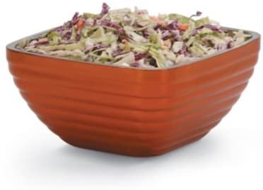 [47632-10-O] Tazón cuadrado color tangelo (Outlet) - Vollrath