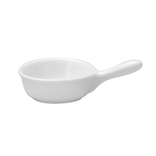 [F8010000660M-O] Mini Sartén porcelana 29ml - 10.6cm blanco brillante (Outlet) - Oneida