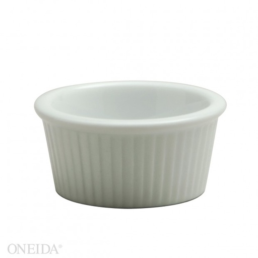 [F8010000614-O] Ramekin Blanco Brillante Porcelana 3.0 onz (Outlet) - Oneida
