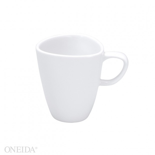 [R4700000515-O] Taza Espresso Triangular de Porcelana Fina - Mood, 3 3/4 oz (Outlet) - Oneida
