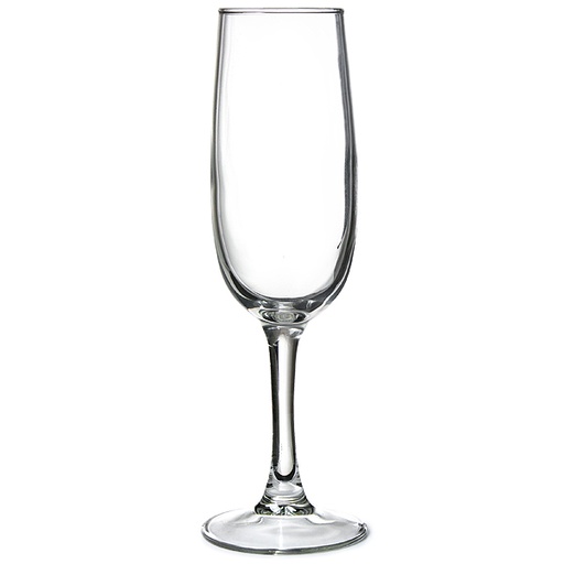 [J4746] Copa Flauta de Vidrio Templado Elisa, 5 3/4 oz - 19.2 x 5.3 cm - Arcoroc