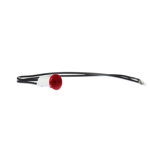 [G01296-1] Pilot red 250v neon round - Garland