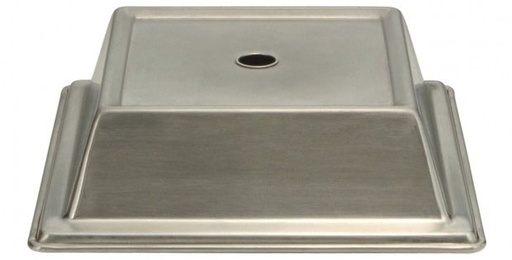 [J0143030A-O] Campana Cuadrada de Acero Inoxidable, 21.6 cm (Outlet) - Oneida