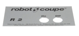 [405862] Placa frontal r3b 1500t - Robot Coupe