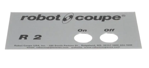 [405862] Placa frontal r3b 1500t - Robot Coupe
