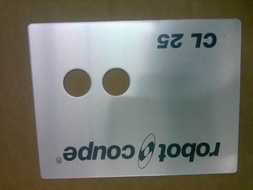 [405866] Placa frontal c25b - Robot Coupe